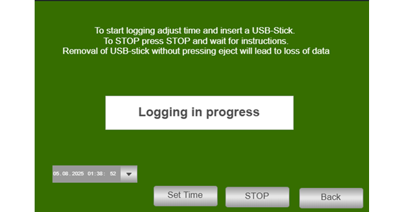 Logging In Process